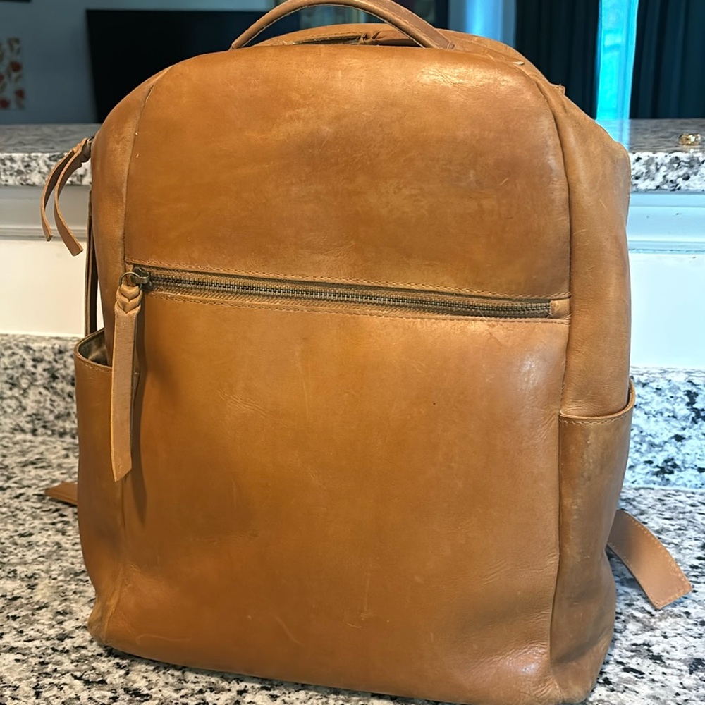 COPY - Able leather backpack